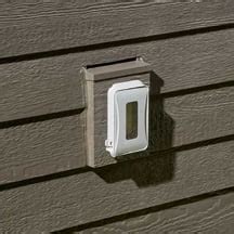 exterior electrical box installation wood siding|mounting blocks for existing siding.